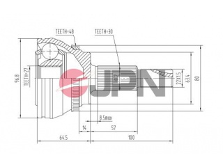 Граната 10P2072JPN (JPN)