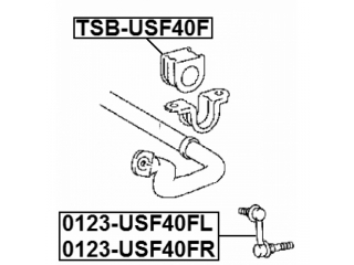 Резинка стабилизатора TSBUSF40F (FEBEST)