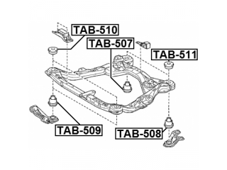 Сайлентблок TAB509 (FEBEST)