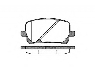 954.00 REMSA - Тормозные колодки - Autoyamato