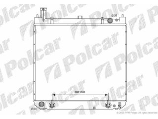 8166081 POLCAR - Радиатор - Autoyamato