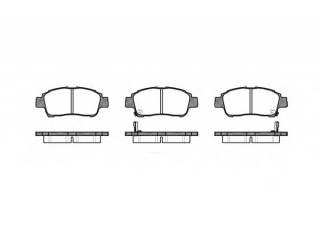 712.02 REMSA - Тормозные колодки - Autoyamato