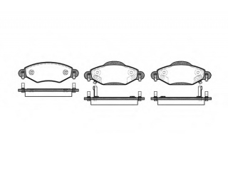 978.02 REMSA - Тормозные колодки - Autoyamato