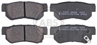 Тормозные колодки&nbsp;37247&nbsp;(A.B.S)