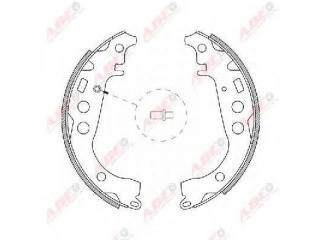 C02059ABE ABE - Тормозные колодки - Autoyamato