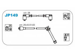 JP149 JANMOR - Провода свечные - Autoyamato