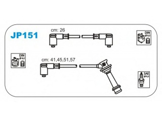 JP151 JANMOR - Провода свечные - Autoyamato