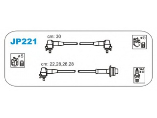 JP221 JANMOR - Провода свечные - Autoyamato
