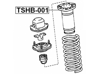 Пыльник амортизатора TSHB001 (FEBEST)