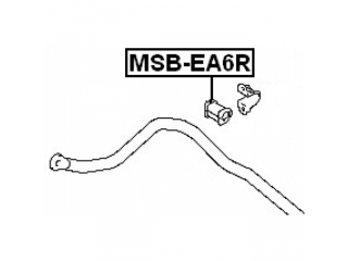 Резинка стабилизатора MSBEA6R (FEBEST)