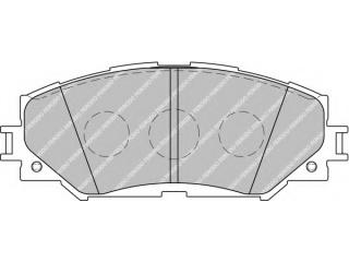 FDB1891 FERODO - Тормозные колодки - Autoyamato