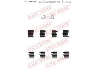 1091244 QUICK BRAKE (OJD) - Установочный набор тормозных колодок - Autoyamato