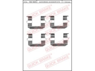 1091645 QUICK BRAKE (OJD) - Установочный набор тормозных колодок - Autoyamato