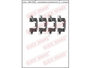 1091720 QUICK BRAKE (OJD) - Установочный набор тормозных колодок - Autoyamato