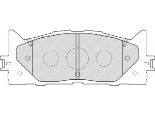 FDB1991 FERODO - Тормозные колодки - Autoyamato