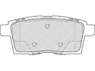 FDB4366 FERODO - Тормозные колодки - Autoyamato