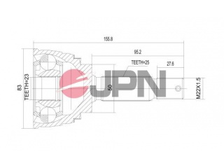10P5001JPN JPN - Граната - Autoyamato