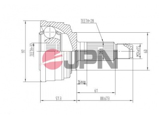 10P4007JPN JPN - Граната - Autoyamato