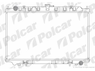 2761083 POLCAR - Радиатор - Autoyamato
