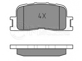 025 237 0215/w MEYLE - Тормозные колодки - Autoyamato