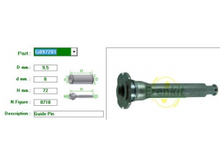 G097201 FRENKIT - Направляющие суппорта - Autoyamato