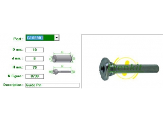 G106901 FRENKIT - Направляющие суппорта - Autoyamato
