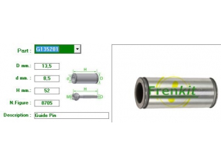 G135201 FRENKIT - Направляющие суппорта - Autoyamato