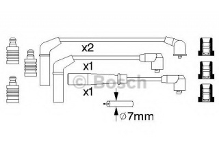 0986356932 BOSCH - Провода свечные - Autoyamato