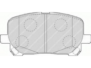 FDB1529 FERODO - Тормозные колодки - Autoyamato