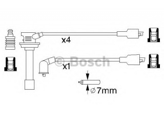 0986356756 BOSCH - Провода свечные - Autoyamato