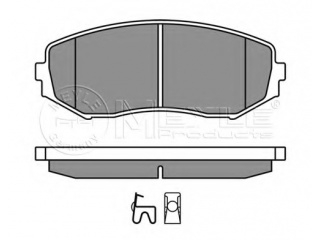 0252434617/W MEYLE - Тормозные колодки - Autoyamato