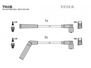T966B TESLA - Провода свечные - Autoyamato