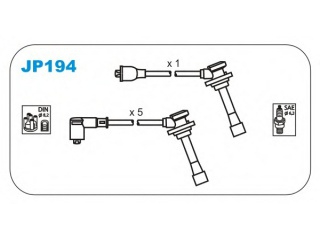 JP194 JANMOR - Провода свечные - Autoyamato