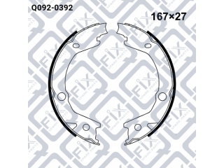 Тормозные колодки Q0920392 (Q-FIX)