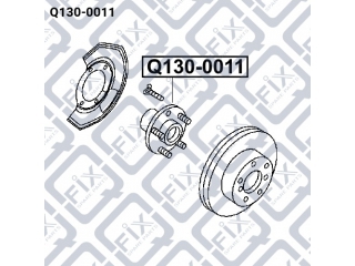 Ступица Q1300011 (Q-FIX)