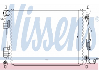 66757 NISSENS - Радиатор - Autoyamato