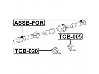 Подшипник подвесной TCB020 (FEBEST)