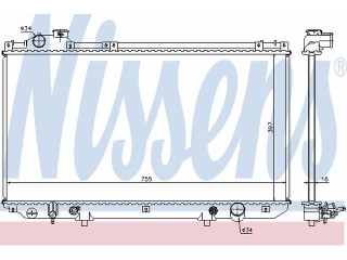64759 NISSENS - Радиатор - Autoyamato