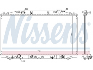 68096 NISSENS - Радиатор - Autoyamato