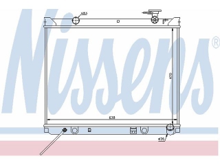 66682 NISSENS - Радиатор - Autoyamato