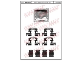 1090025 QUICK BRAKE (OJD) - Установочный набор тормозных колодок - Autoyamato