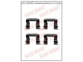 1091182 QUICK BRAKE (OJD) - Установочный набор тормозных колодок - Autoyamato