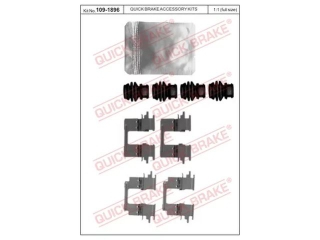 1091896 QUICK BRAKE (OJD) - Установочный набор тормозных колодок - Autoyamato