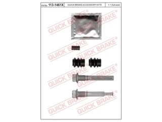 1131461X QUICK BRAKE - Комплект направляющих суппорта - Autoyamato