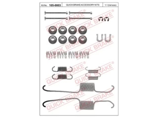 1050003 QUICK BRAKE (OJD) - Установочный набор барабанных колодок - Autoyamato