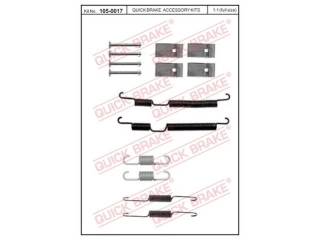 1050017 QUICK BRAKE (OJD) - Установочный набор барабанных колодок - Autoyamato