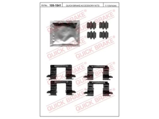 1091841 QUICK BRAKE (OJD) - Установочный набор тормозных колодок - Autoyamato