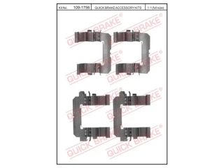 1091756 QUICK BRAKE (OJD) - Установочный набор тормозных колодок - Autoyamato