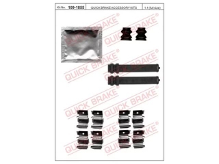 1091855 QUICK BRAKE (OJD) - Установочный набор тормозных колодок - Autoyamato