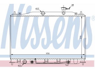 67503 NISSENS - Радиатор - Autoyamato